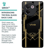 Sacred Logo Glass Case for Vivo V30e