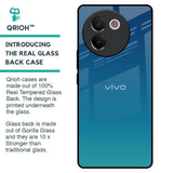 Celestial Blue Glass Case For Vivo V30e