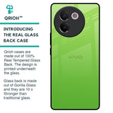 Paradise Green Glass Case For Vivo V30e