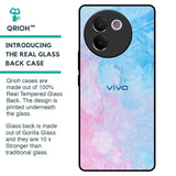 Mixed Watercolor Glass Case for Vivo V30e