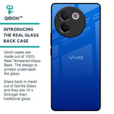 Egyptian Blue Glass Case for Vivo V30e