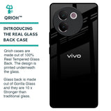 Jet Black Glass Case for Vivo V30e