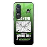 Zoro Wanted OnePlus Nord CE4 Lite 5G Glass Back Cover Online