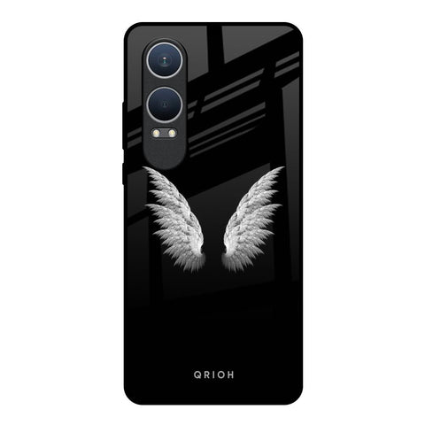 White Angel Wings OnePlus Nord CE4 Lite 5G Glass Back Cover Online