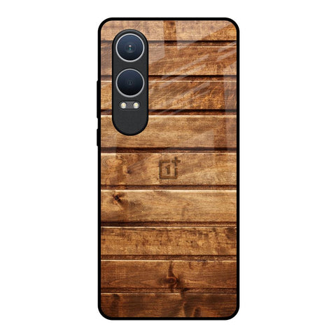 Wooden Planks OnePlus Nord CE4 Lite 5G Glass Back Cover Online