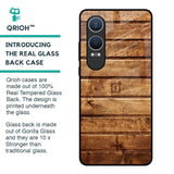 Wooden Planks Glass Case for OnePlus Nord CE4 Lite 5G