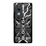 Monochrome Magic Vivo V40 5G Glass Back Cover Online