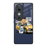 Adventurous Bear Vivo V40 5G Glass Back Cover Online