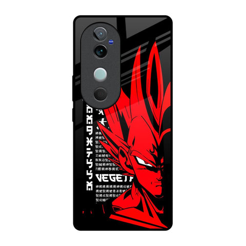 Red Vegeta Vivo V40 5G Glass Back Cover Online