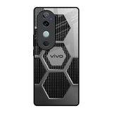 Hexagon Style Vivo V40 5G Glass Back Cover Online