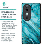 Ocean Marble Glass Case for Vivo V40 5G