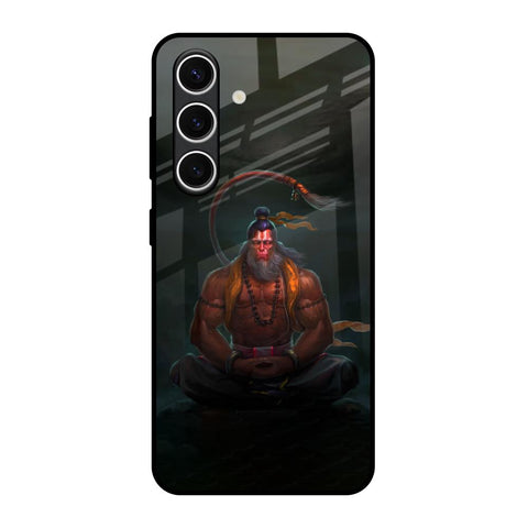 Lord Hanuman Animated Samsung Galaxy S24 FE 5G Glass Back Cover Online