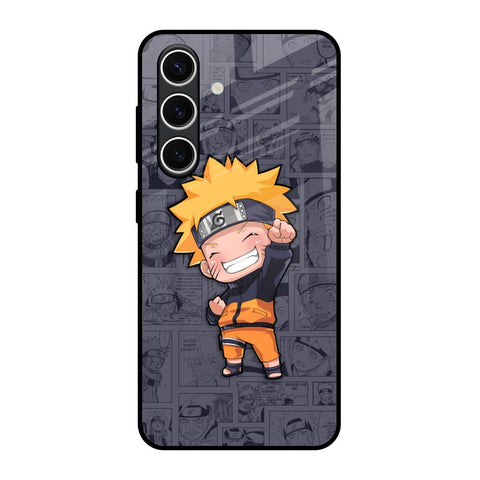 Orange Chubby Samsung Galaxy S24 FE 5G Glass Back Cover Online