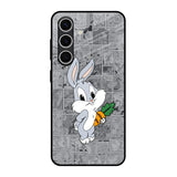 Cute Baby Bunny Samsung Galaxy S24 FE 5G Glass Back Cover Online