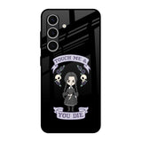 Touch Me & You Die Samsung Galaxy S24 FE 5G Glass Back Cover Online