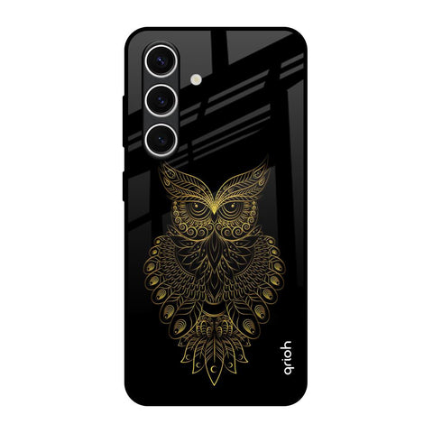 Golden Owl Samsung Galaxy S24 FE 5G Glass Back Cover Online