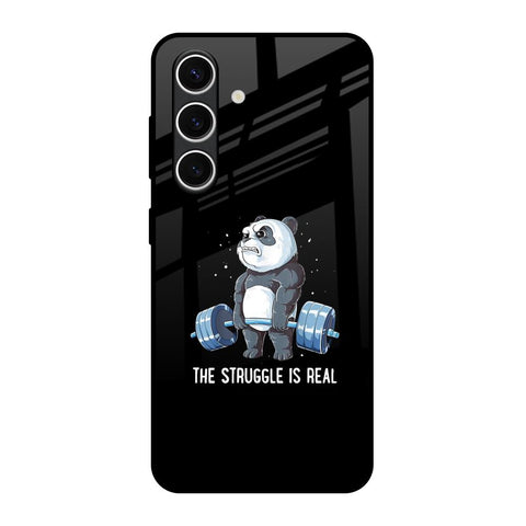 Real Struggle Samsung Galaxy S24 FE 5G Glass Back Cover Online