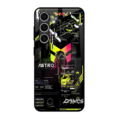 Astro Glitch Samsung Galaxy S24 FE 5G Glass Back Cover Online