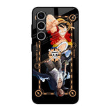 Shanks & Luffy Samsung Galaxy S24 FE 5G Glass Back Cover Online