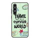 Travel Stamps Samsung Galaxy S24 FE 5G Glass Back Cover Online