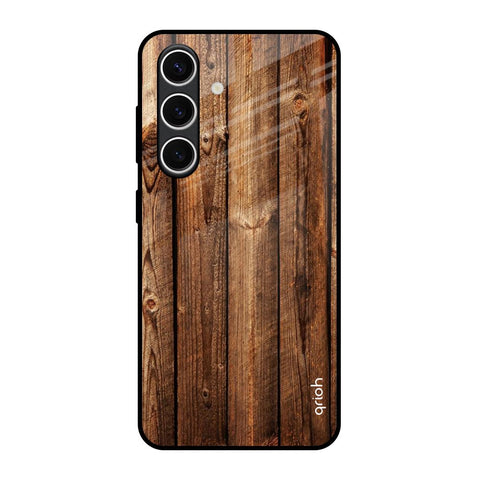 Timber Printed Samsung Galaxy S24 FE 5G Glass Back Cover Online