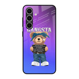 Gangsta Bear Samsung Galaxy S24 FE 5G Glass Back Cover Online