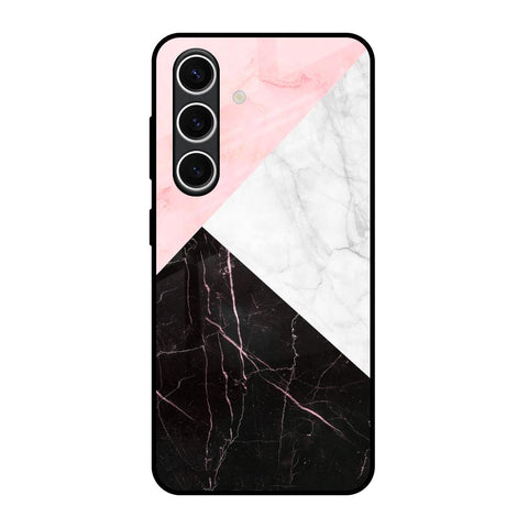 Marble Collage Art Samsung Galaxy S24 FE 5G Glass Back Cover Online