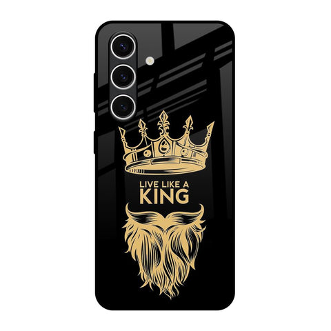 King Life Samsung Galaxy S24 FE 5G Glass Back Cover Online