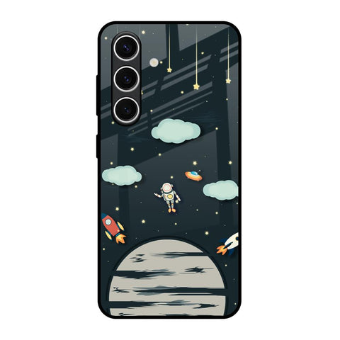 Astronaut Dream Samsung Galaxy S24 FE 5G Glass Back Cover Online