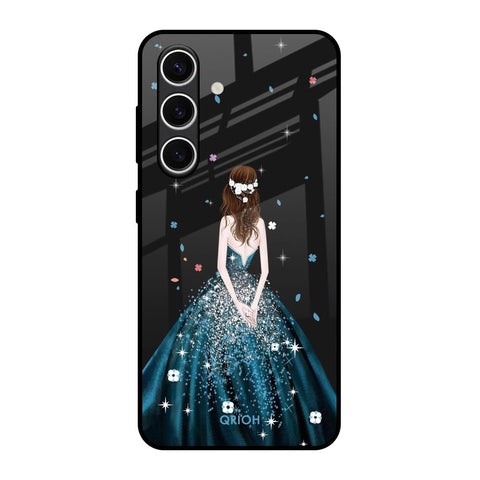 Queen Of Fashion Samsung Galaxy S24 FE 5G Glass Back Cover Online