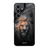 Devil Lion Samsung Galaxy S24 FE 5G Glass Back Cover Online