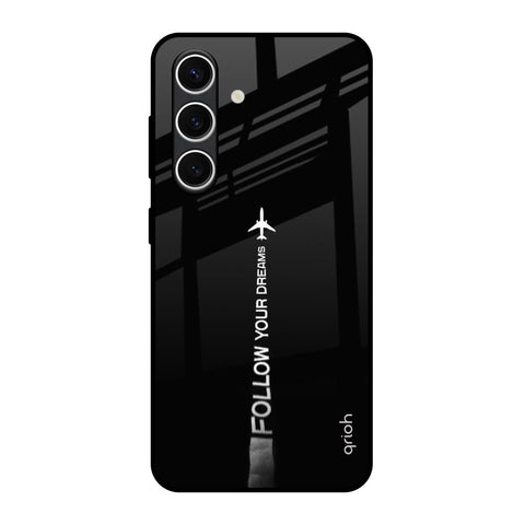 Follow Your Dreams Samsung Galaxy S24 FE 5G Glass Back Cover Online