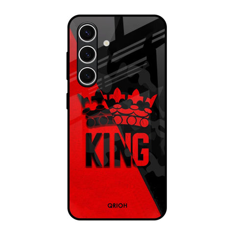 I Am A King Samsung Galaxy S24 FE 5G Glass Back Cover Online