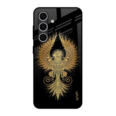 Mythical Phoenix Art Samsung Galaxy S24 FE 5G Glass Back Cover Online