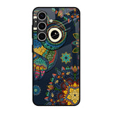 Owl Art Samsung Galaxy S24 FE 5G Glass Back Cover Online