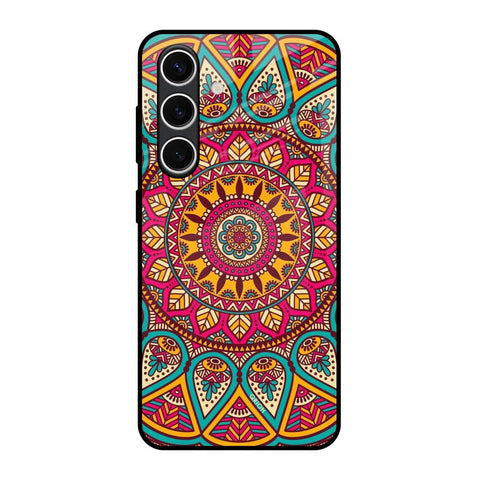 Elegant Mandala Samsung Galaxy S24 FE 5G Glass Back Cover Online