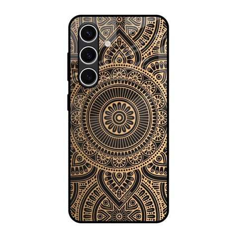 Luxury Mandala Samsung Galaxy S24 FE 5G Glass Back Cover Online