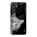 Kitten Mandala Samsung Galaxy S24 FE 5G Glass Back Cover Online