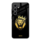 Lion The King Samsung Galaxy S24 FE 5G Glass Back Cover Online