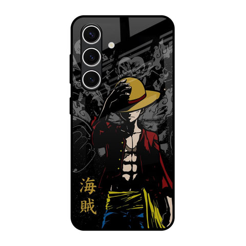 Dark Luffy Samsung Galaxy S24 FE 5G Glass Back Cover Online