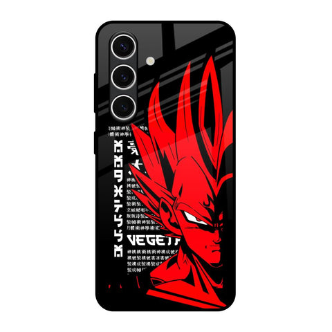 Red Vegeta Samsung Galaxy S24 FE 5G Glass Back Cover Online