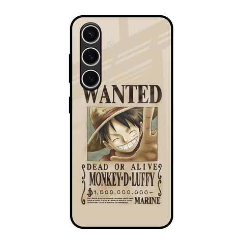 Luffy Wanted Samsung Galaxy S24 FE 5G Glass Back Cover Online