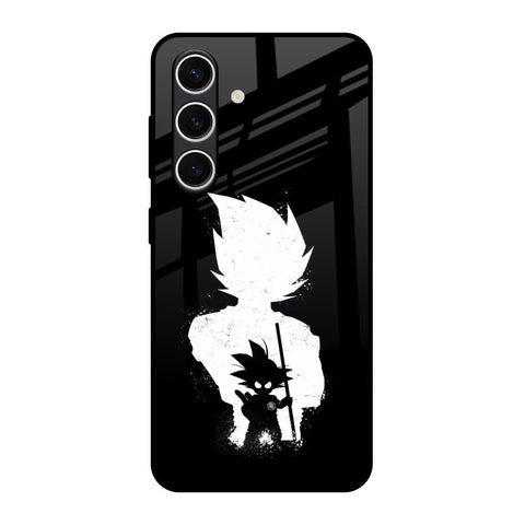 Monochrome Goku Samsung Galaxy S24 FE 5G Glass Back Cover Online