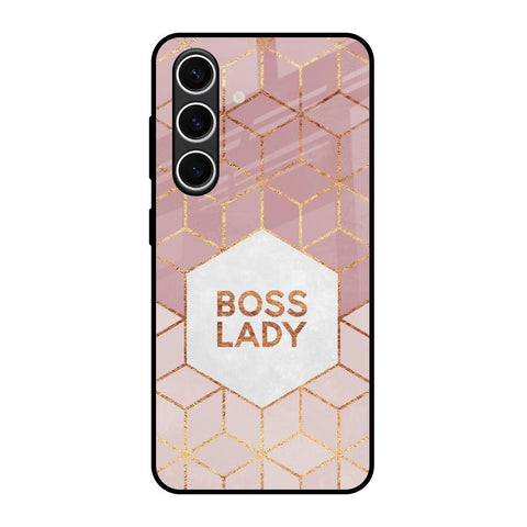 Boss Lady Samsung Galaxy S24 FE 5G Glass Back Cover Online