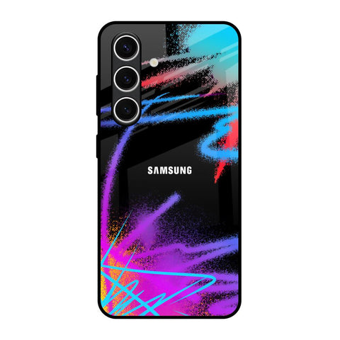 Brushy Color Samsung Galaxy S24 FE 5G Glass Back Cover Online