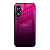 Purple Ombre Pattern Samsung Galaxy S24 FE 5G Glass Back Cover Online