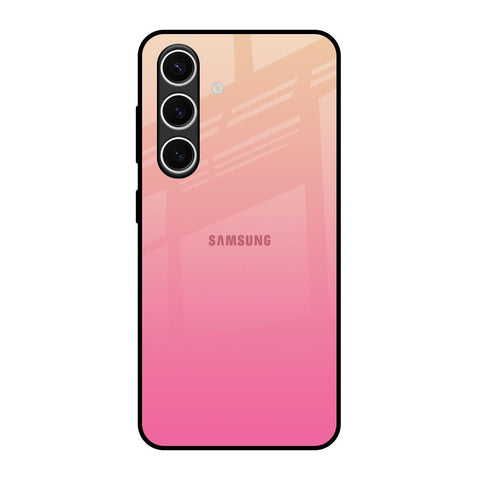 Pastel Pink Gradient Samsung Galaxy S24 FE 5G Glass Back Cover Online