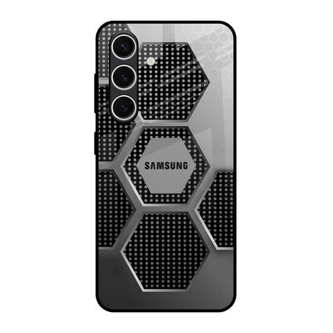 Hexagon Style Samsung Galaxy S24 FE 5G Glass Back Cover Online