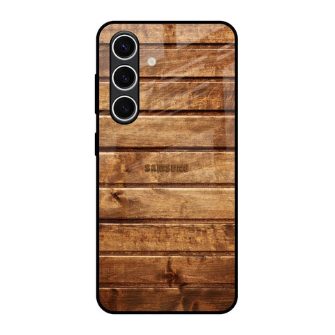 Wooden Planks Samsung Galaxy S24 FE 5G Glass Back Cover Online