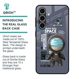 Space Travel Glass Case for Samsung Galaxy S24 FE 5G